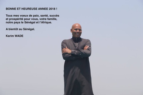 Les vœux de nouvel An de Karim Wade aux Sénégalais