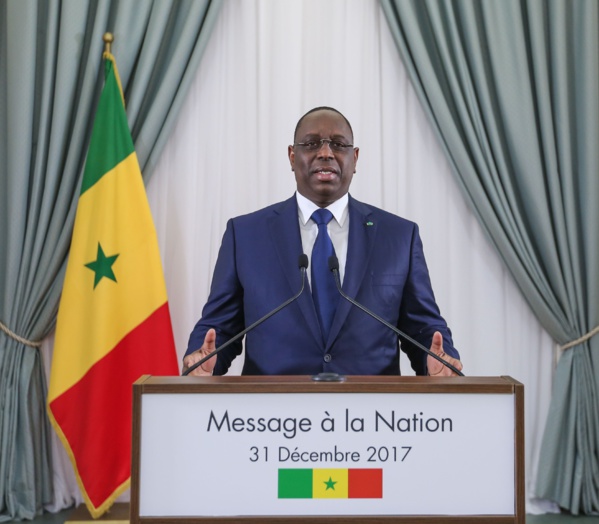 Intégralité du message à la Nation du Président Macky Sall à l'occasion du nouvel An