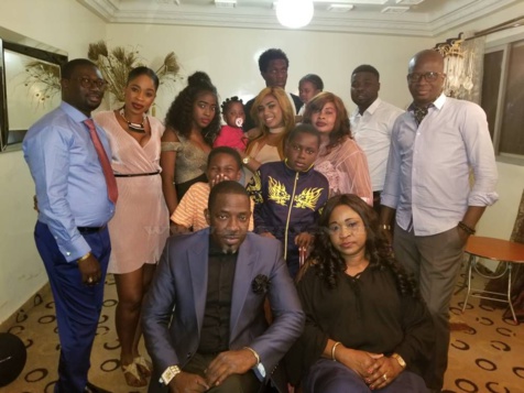 Photos: Mbaye Dièye Faye fête le nouvel An en famille