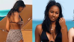 Sasha Obama embrasse un jeune homme pendant un festival et la toile s’enflamme (Photos)