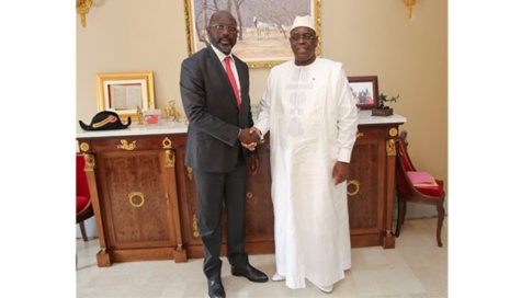 Prestation de serment du Président élu du Libéria: Macky Sall à Monrovia à côté de George Weah, ce lundi