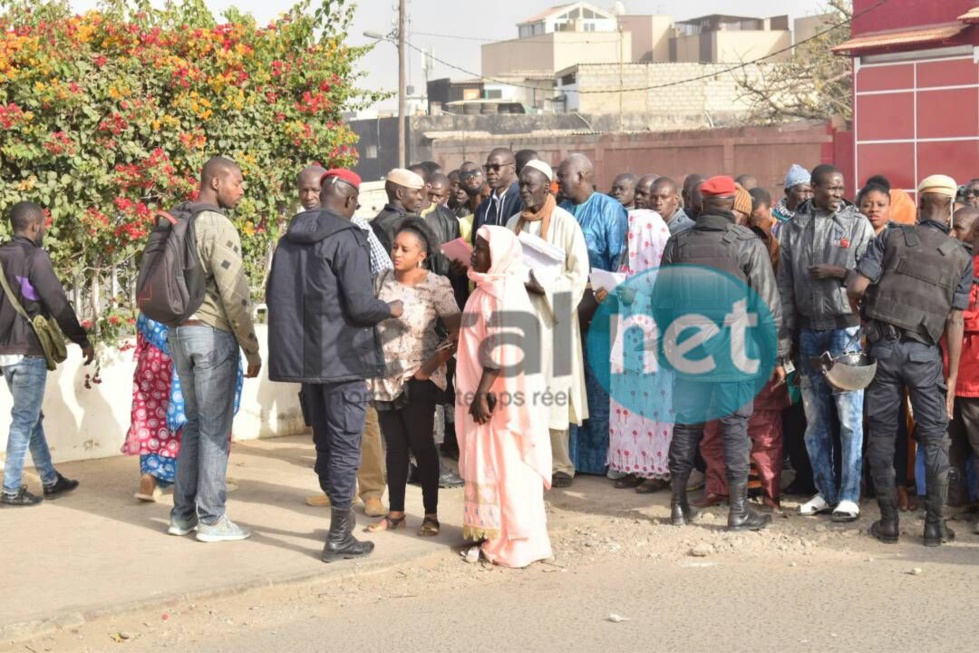 Les premières images du procès Khalifa Sall, mobilisation des partisans