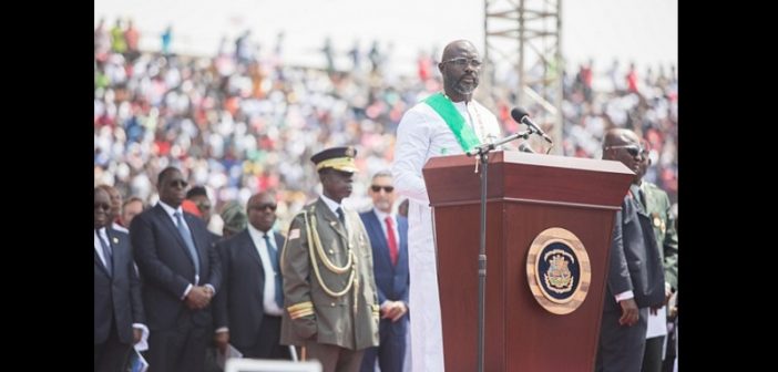 Libéria: voici les 5 promesses faites par George Weah au peuple