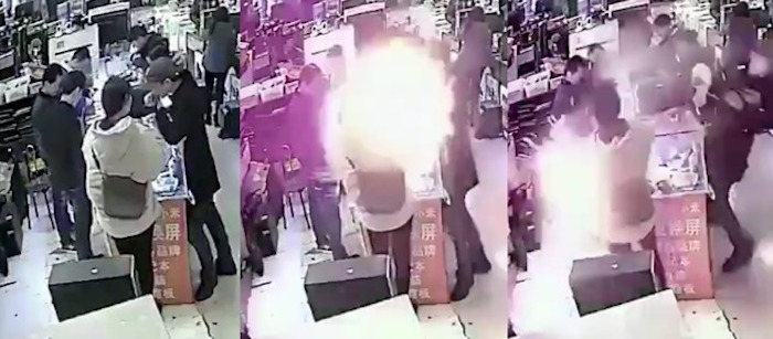 Vidéo : il mord la batterie de son iPhone « pour voir », elle explose