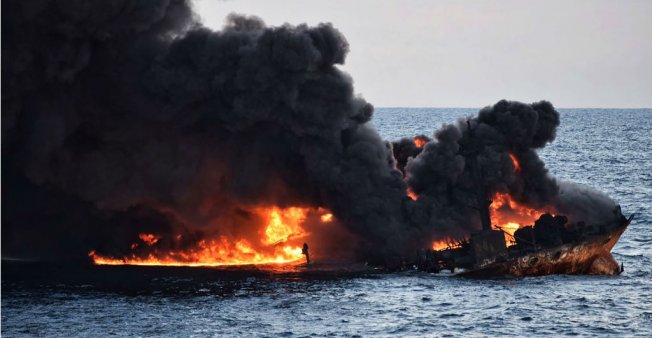 Naufrage en mer de Chine : quelles conséquences pour l'environnement ?