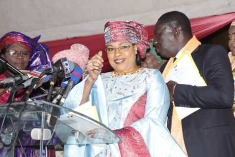Mme Salimata Diop Dieng à Dakar : 255 millions déboursés pour le lancement de 152 unités économiques