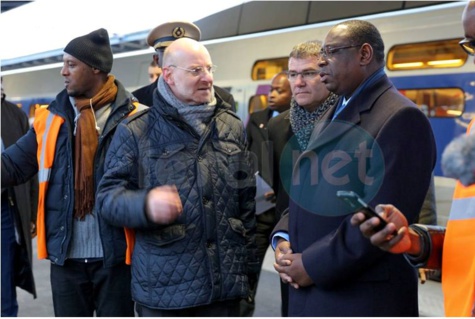 Photos archives : Macky Sall à Alstom