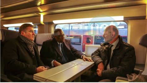 Photos archives : Macky Sall à Alstom