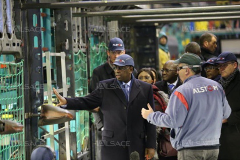 Photos archives : Macky Sall à Alstom