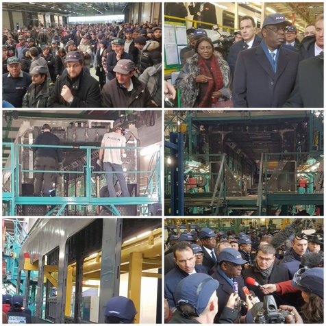 Photos archives : Macky Sall à Alstom