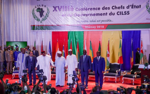 Photos: Le Président Macky Sall à Niamey pour l'ouverture de la 18e conférence des Chefs d'Etat et de Gouvernement 