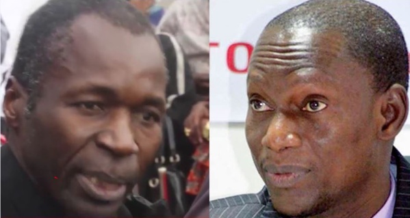 De gauche à droite: Me Ousseynou Fall et le juge Malick Lamotte