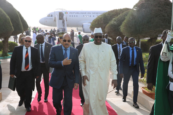 Macky Sall bien accueilli à Nouakchott
