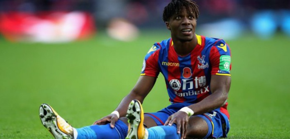 Football: Mauvaise nouvelle pour l’Ivoirien Wilfried Zaha