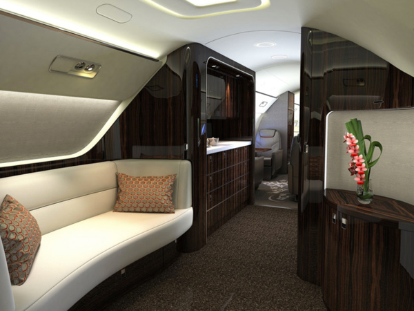 Photos - Visite de l'intérieur d'un jet privé à 53 millions de dollars US !