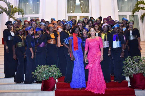 Photos: Admirez la beaute des hôtesses du dîner offert par Marième Faye Sall, Première dame du Senegal 