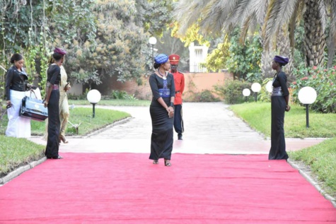 Photos: Admirez la beaute des hôtesses du dîner offert par Marième Faye Sall, Première dame du Senegal 