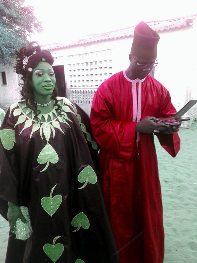 Couple du jour : La Saint Valentin de Serigne Moustapha Kaang Diagne
