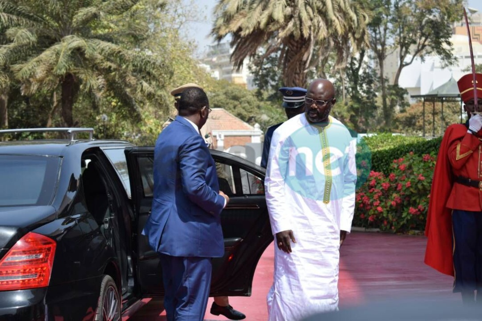 13 photos : Les images de la visite officielle de George Weah au Sénégal