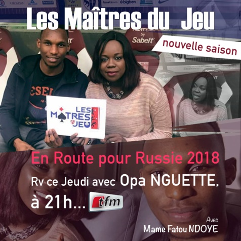 Photos : Mame Fatou Ndoye de la TFM chez l'international sénégalais Opa Nguette 