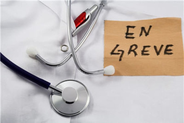 Grève des médecins du 20 au 22 février