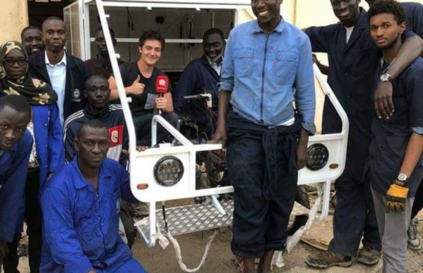 Sénégal/Technologie : La première voiture solaire fabriquée par des étudiants !