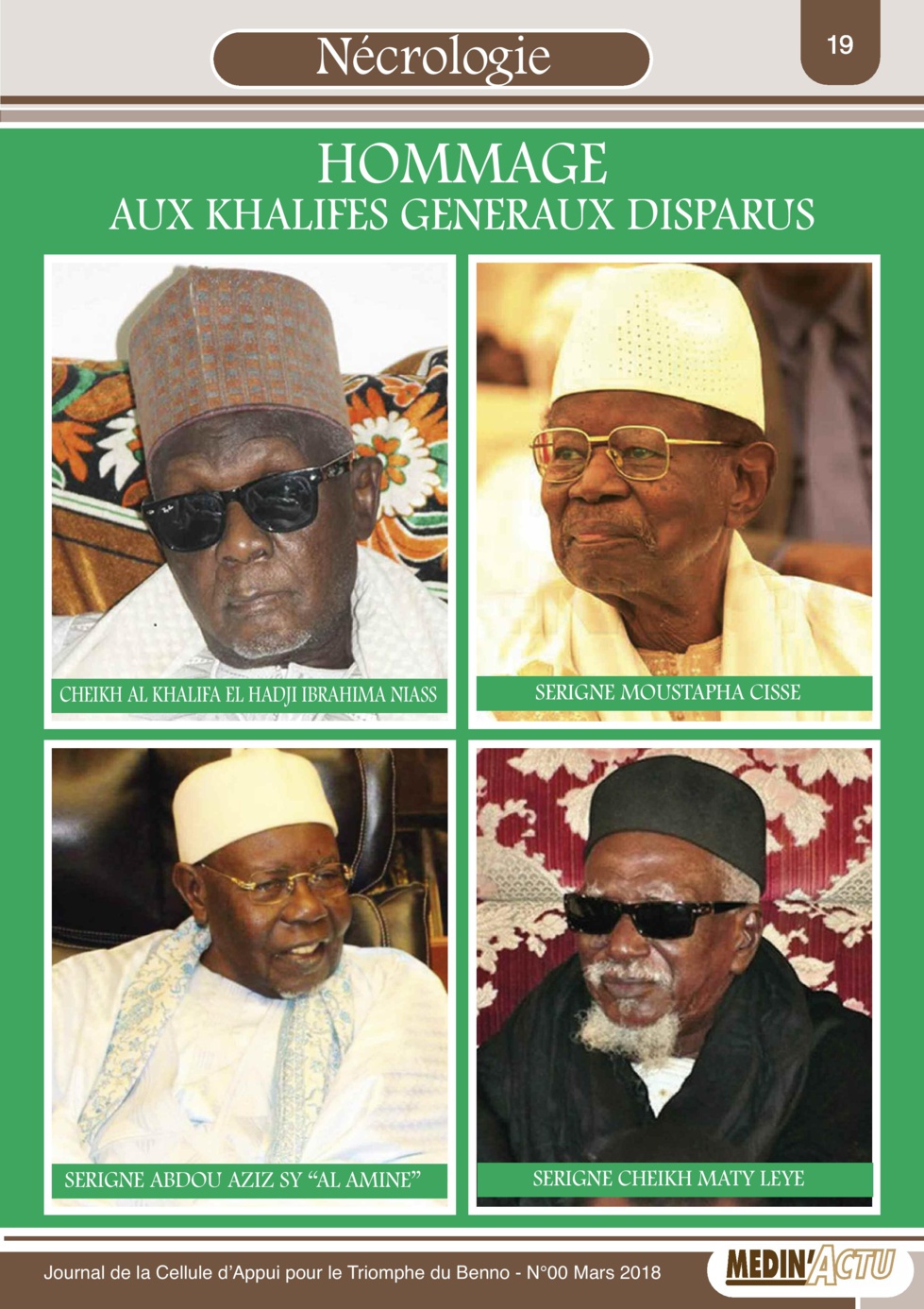 Cheikh Ahmeth Tidiane Ba : Je dois tout à la Médina ( Medin'Actu )