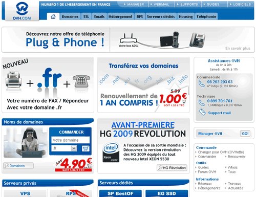 Hébergement Web - OVH ouvre sa filiale au Sénégal