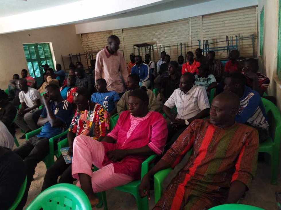 Photos : Ahmed Aïdara à l'Assemblée Générale des taximans de Guédiawaye