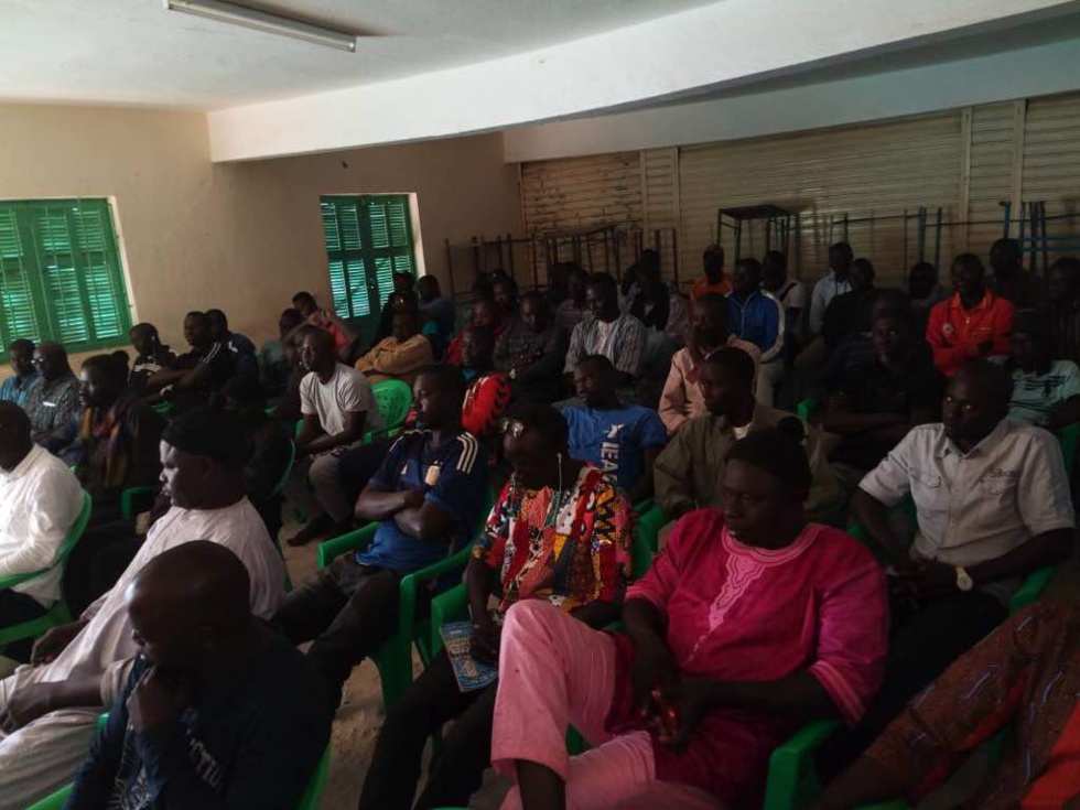 Photos : Ahmed Aïdara à l'Assemblée Générale des taximans de Guédiawaye