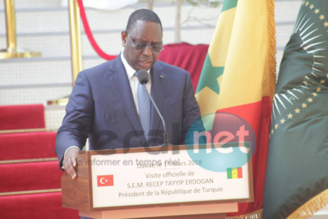 Photos : Cérémonie de signature d’accords entre les gouvernements sénégalais et turc