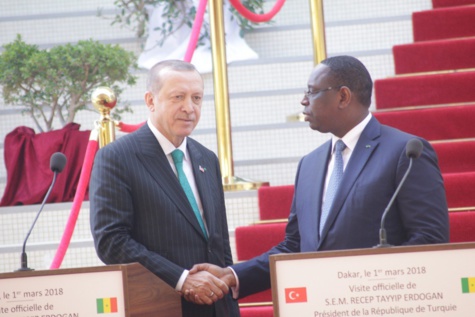 Erdogan félicite Macky pour avoir fermé le groupe scolaire Yavuz Selim : "Nous n’allons jamais oublier cette attitude noble"