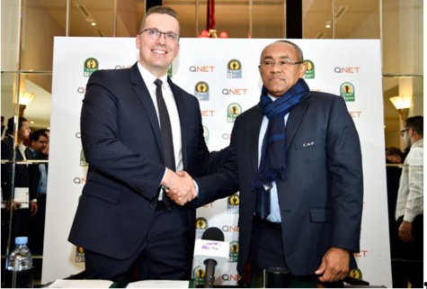 QNET annonce qu'il sponsorise la Ligue des Champions de la CAF Total, la Coupe des Confédérations de la CAF Total et la Supercoupe de la CAF Total