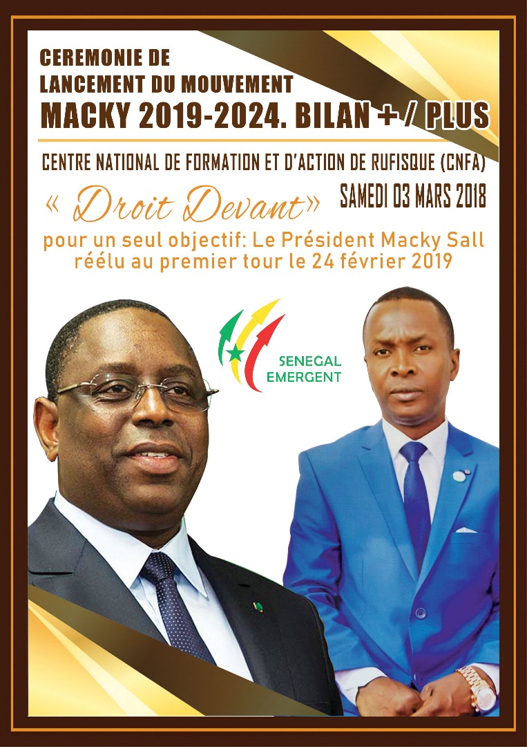 Macky Bilan+: un appel au rassemblement autour du Président Macky SALL