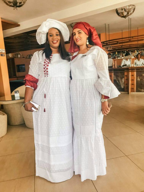 Photos : Marguerite Diouf et Khadija Kia, respectivement responsable des Ressources humaines et Dga du Lamantin Beach