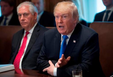 Donald Trump limoge son secrétaire d'Etat Rex Tillerson et le remplace par...