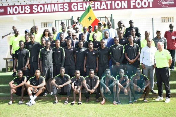 Photos: Youssou Ndour galvanise Génération Foot à Deni Biram Ndao...avant le match contre Horoya AC
