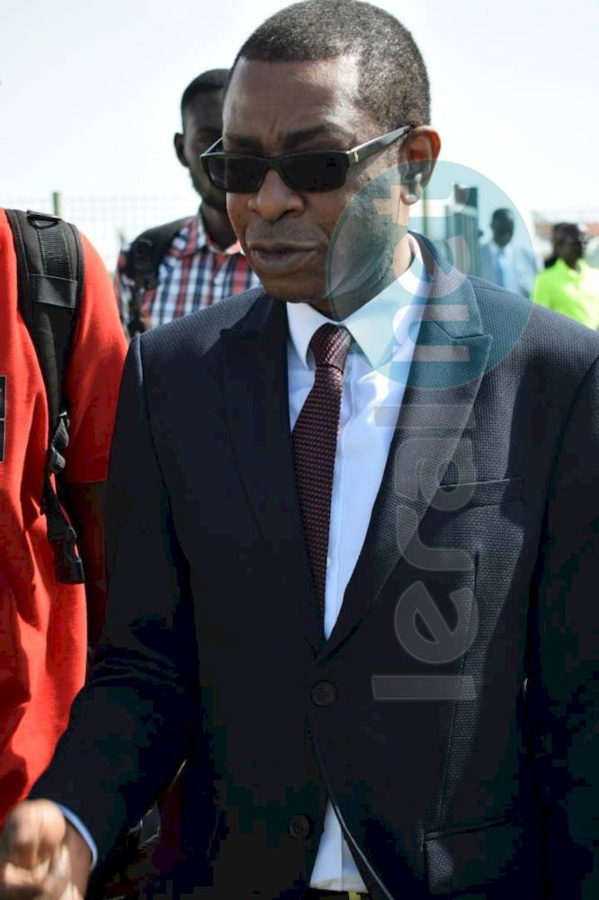 Photos: Youssou Ndour galvanise Génération Foot à Deni Biram Ndao...avant le match contre Horoya AC
