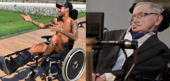 PSG: L’hommage de Neymar au scientifique Hawking suscite la polémique