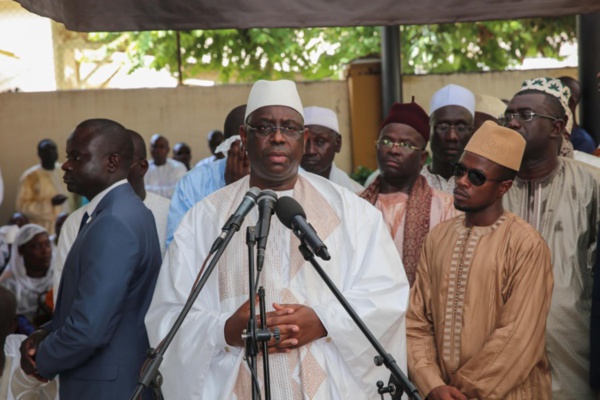 Macky Sall: "Mamadou Diop était un grand serviteur de l'Etat qui doit être cité en exemple pour la jeunesse"