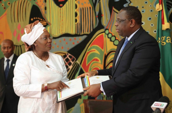 CESE: Macky Sall  "satisfait" du bilan quinquennal d'Aminata Tall