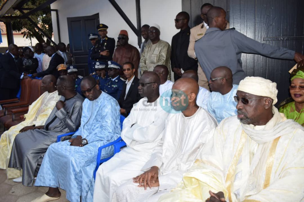Les images de la levée du corps de l'ancien maire de Dakar Mamadou Diop à l’hôpital Principal de Dakar