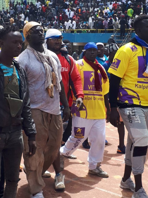 03 photos : L'arrivée de Balla Gaye 2 au stade