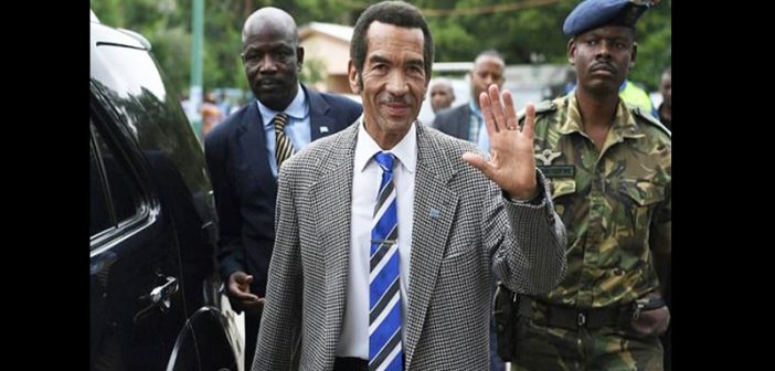 Botswana: Le président Ian Khama donne un exemple de démocratie aux dirigeants africains