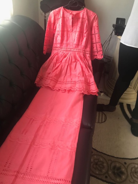 Diouma Séne de Mandel Couture vend ses habits en Europe 