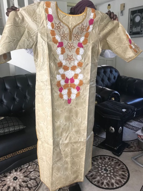 Diouma Séne de Mandel Couture vend ses habits en Europe 