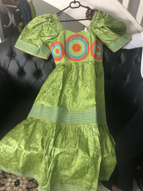 Diouma Séne de Mandel Couture vend ses habits en Europe 