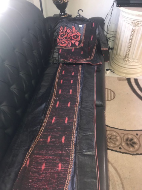 Diouma Séne de Mandel Couture vend ses habits en Europe 