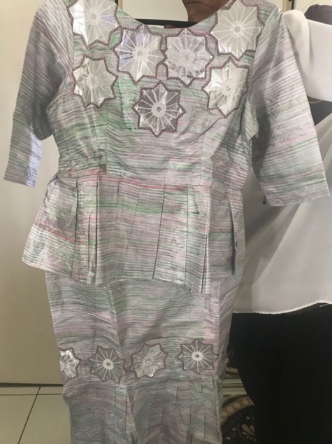 Diouma Séne de Mandel Couture vend ses habits en Europe 