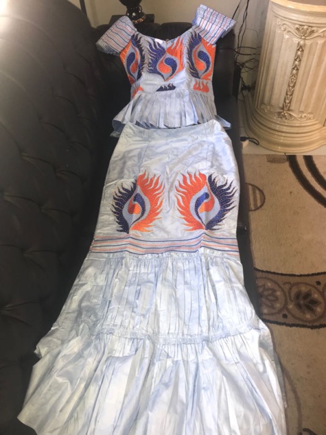 Diouma Séne de Mandel Couture vend ses habits en Europe 